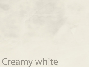 Creamy white